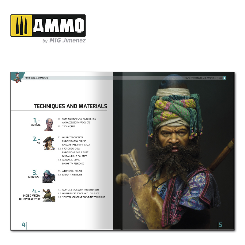 Ammo by Mig Jimenez Encyclopedia Of Figures Modelling Techniques Vol. 2 - Techniques And Materials English - A.MIG-6222