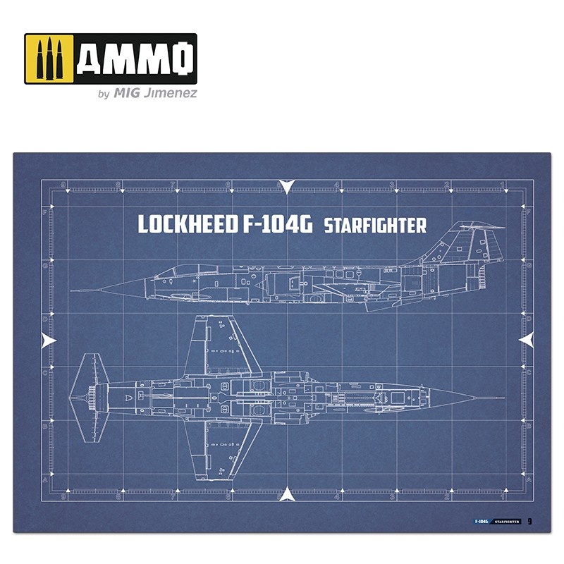 Ammo by Mig Jimenez F-104G Starfighter - Visual Modelers Guide English, Spanish, Italian - Ammo by Mig Jimenez - A.MIG-6004