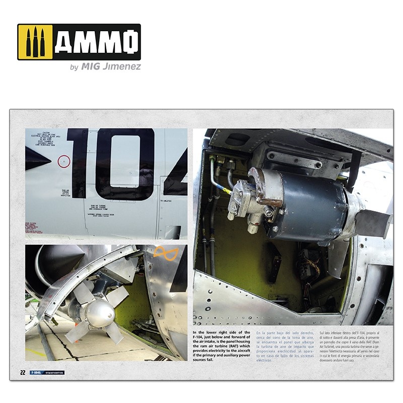 Ammo by Mig Jimenez F-104G Starfighter - Visual Modelers Guide English, Spanish, Italian - Ammo by Mig Jimenez - A.MIG-6004