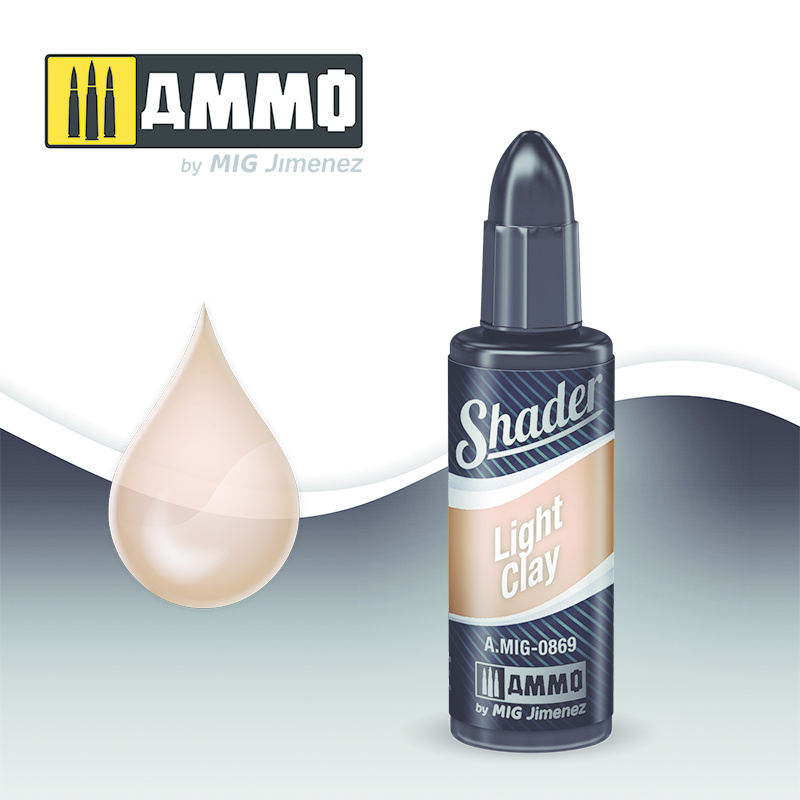 Ammo by Mig Jimenez Shader Light Clay - 10ml - A.MIG-0869