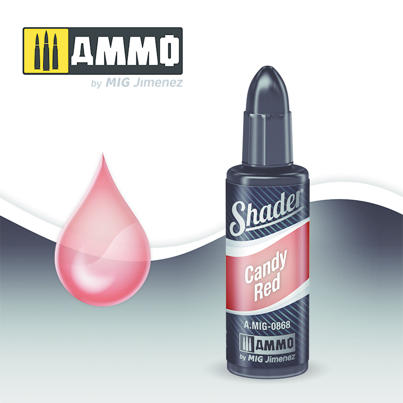 Ammo by Mig Jimenez Shader Candy Red - 10ml - A.MIG-0868
