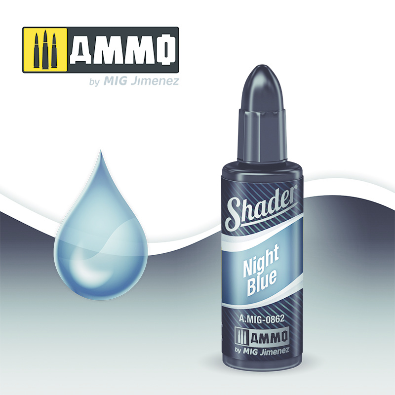 Ammo by Mig Jimenez Shader Night Blue - 10ml - A.MIG-0862