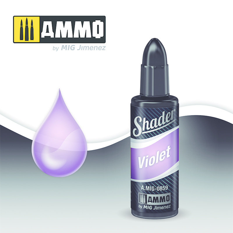 Ammo by Mig Jimenez Shader Violet - 10ml - A.MIG-0859