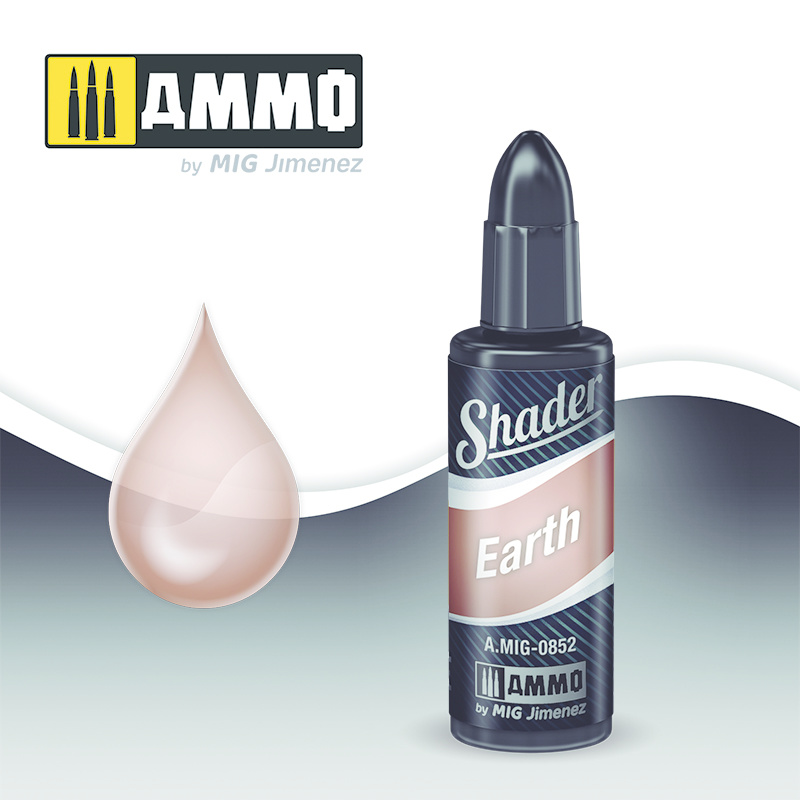 Ammo by Mig Jimenez Shader Earth - 10ml - A.MIG-0852