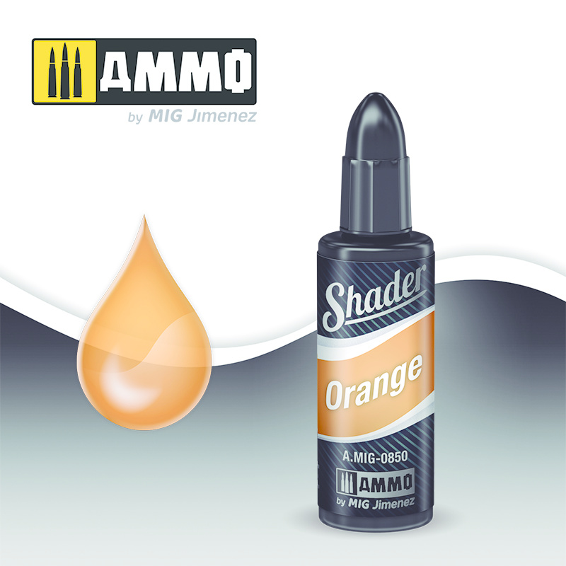 Ammo by Mig Jimenez Shader Orange - 10ml - A.MIG-0850