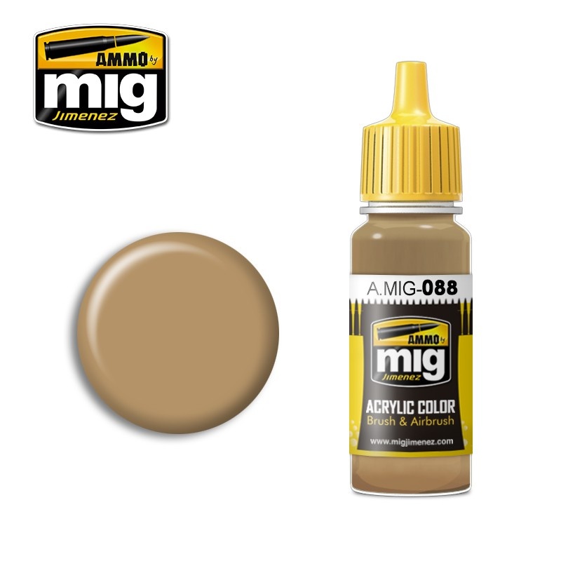 Ammo by Mig Jimenez Khaki Brown - 17ml - A.MIG-0088