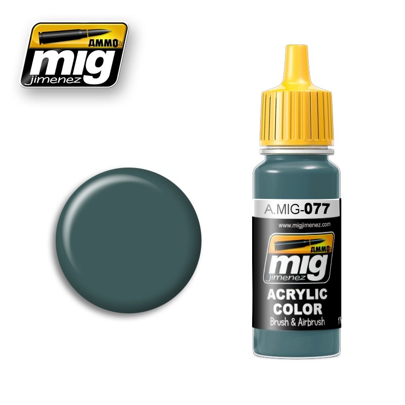 Ammo by Mig Jimenez Dull Green - 17ml - A.MIG-0077