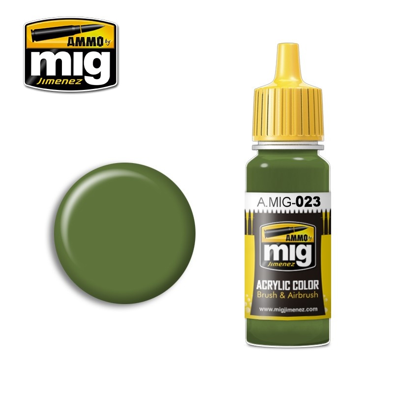 Ammo by Mig Jimenez Protective Green - 17ml - A.MIG-0023