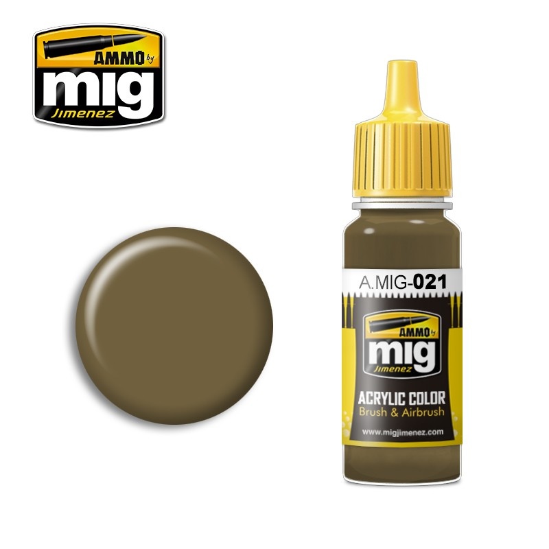 Ammo by Mig Jimenez 7K Russian Tan - 17ml - A.MIG-0021