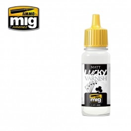 Ammo by Mig Jimenez Matt Lucky Varnish- 17ml - A.MIG-2055