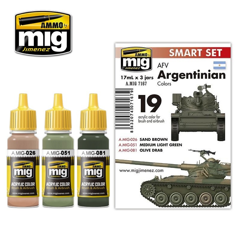 Ammo by Mig Jimenez Afv Argentinian Colors - A.MIG-7167