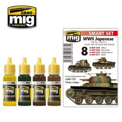 WW II Japanese Afv Early Colors - A.MIG-7137