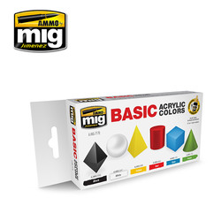 Basic Acrylic Colors - A.MIG-7178