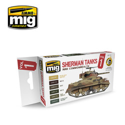 WWII Commonwealth Sherman Tanks - A.MIG-7169