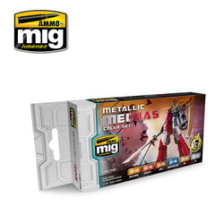 Metallic Mechas Color Set - A.MIG-7158