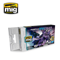 Purple Mechas Color Set - A.MIG-7157