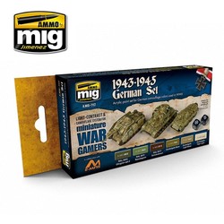 Wargame Paint Sets - Wargame 1943-1945 German Set - A.MIG-7117