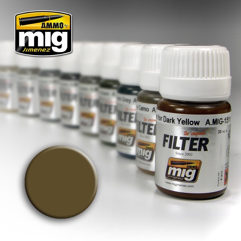 Ammo by Mig Jimenez Filter - Brown For Desert Yellow  - 35ml - A.MIG-1504