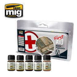 First Aid Basic Pigments - A.MIG-7448