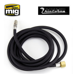 8 Foot Quick Dis-Connect Braided Air Hose - A.MIG-8659