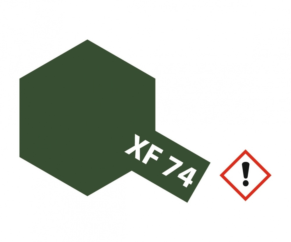 Tamiya Xf-74 Olive Drab (Jgsdf) - 10ml - Tamiya - TAM81774