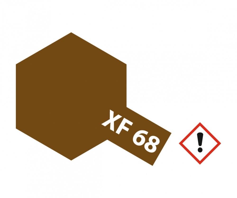 Tamiya Xf-68 Nato Brown - 23ml - Tamiya - TAM81368