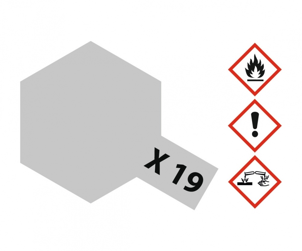 Tamiya X-19 Smoke - 23ml - Tamiya - TAM81019