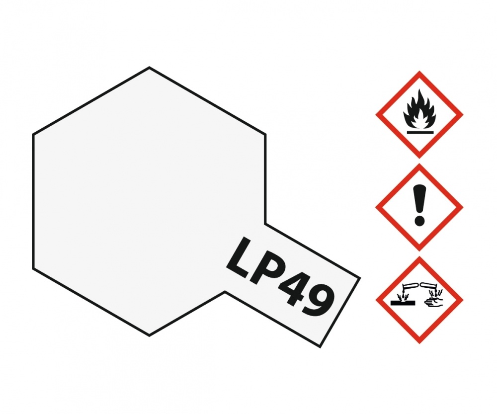 Tamiya Lacquer Paint LP-49 Pearl Clear - 10ml - Tamiya - TAM82149