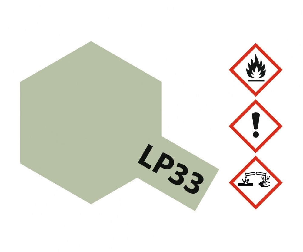 Tamiya Lacquer Paint LP-33 Gray Green (IJN) - 10ml - Tamiya - TAM82133