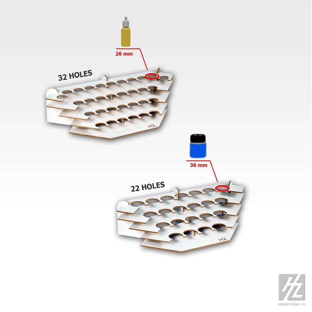 Corner Large Paint Stand - 36mm