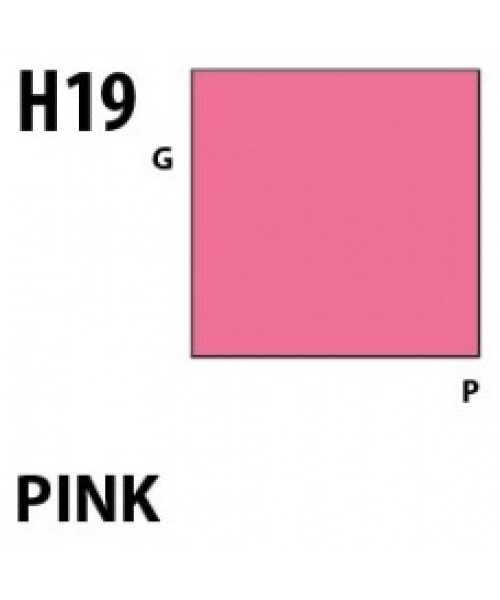 Mr Hobby / Gunze Aqueous Hobby Color Pink - 10ml - Mr Hobby / Gunze - MRH-H-019