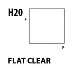 Aqueous Hobby Color Flat Clear - 10ml - Mr Hobby / Gunze - MRH-H-020