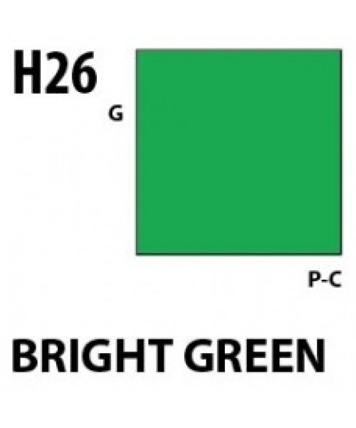 Mr Hobby / Gunze Aqueous Hobby Color Brigth Green - 10ml - Mr Hobby / Gunze - MRH-H-026