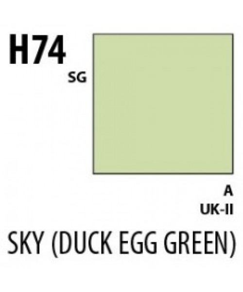 Mr Hobby / Gunze Aqueous Hobby Color Duck Egg Green - 10ml - Mr Hobby / Gunze - MRH-H-074