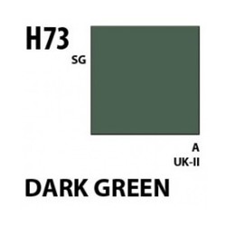 Aqueous Hobby Color Dark Green - 10ml - Mr Hobby / Gunze - MRH-H-073