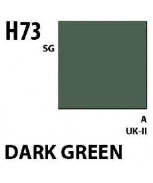 Mr Hobby / Gunze Aqueous Hobby Color Dark Green - 10ml - Mr Hobby / Gunze - MRH-H-073