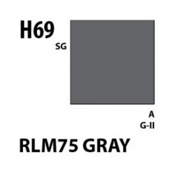 Aqueous Hobby Color Rlm75 Gray - 10ml - Mr Hobby / Gunze - MRH-H-069