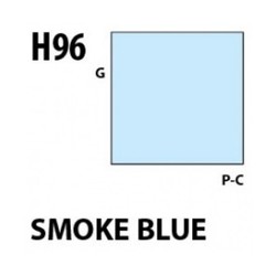 Aqueous Hobby Color Smoke Blue - 10ml - Mr Hobby / Gunze - MRH-H-096