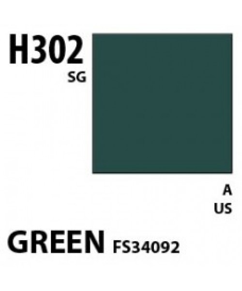 Mr Hobby / Gunze Aqueous Hobby Color Green Fs 34092 - 10ml - Mr Hobby / Gunze - MRH-H-302