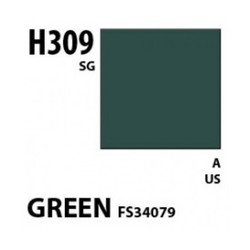 Aqueous Hobby Color Green Fs 34079 - 10ml - Mr Hobby / Gunze - MRH-H-309