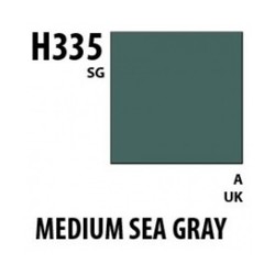 Aqueous Hobby Color Medium Seagray Bs381C/637 - 10ml - Mr Hobby / Gunze - MRH-H-335