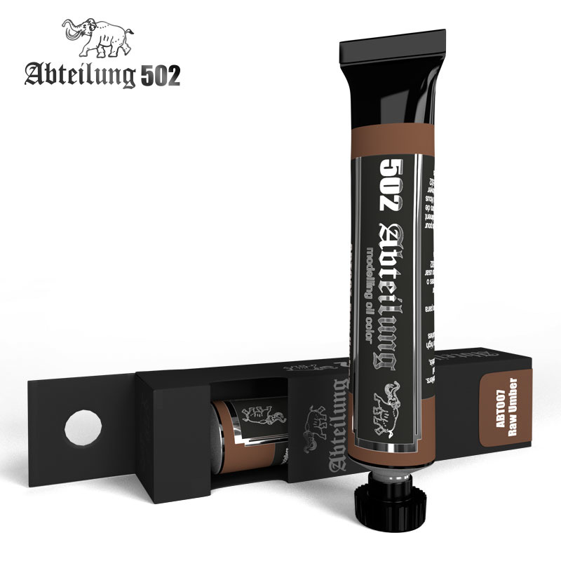 Abteilung 502 Raw Umber Olieverf - 20ml - Abteilung 502 - ABT007