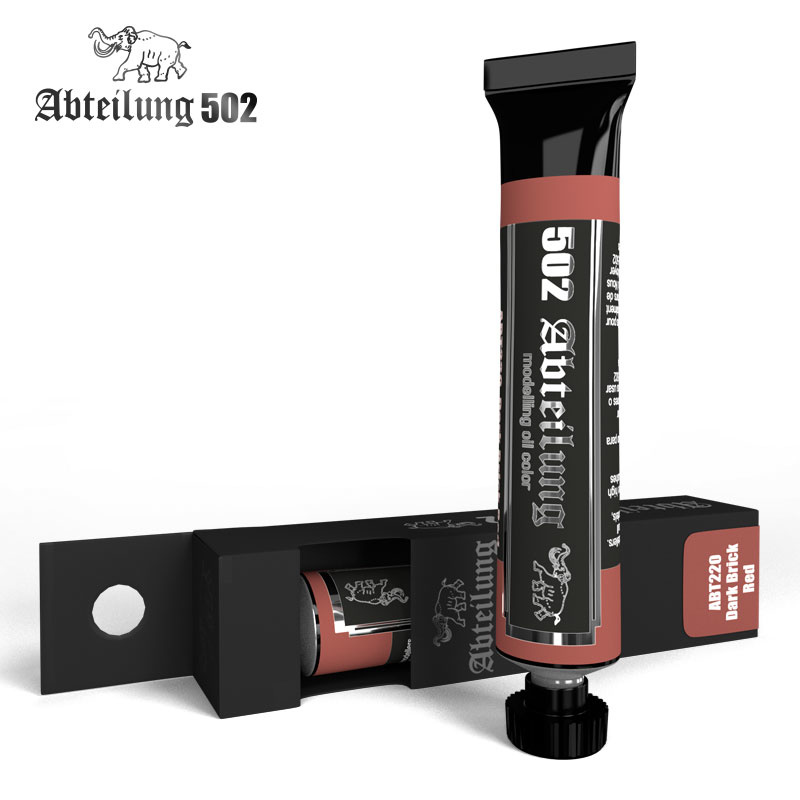 Abteilung 502 Dark Brick Red Olieverf - 20ml - Abteilung 502 - ABT220