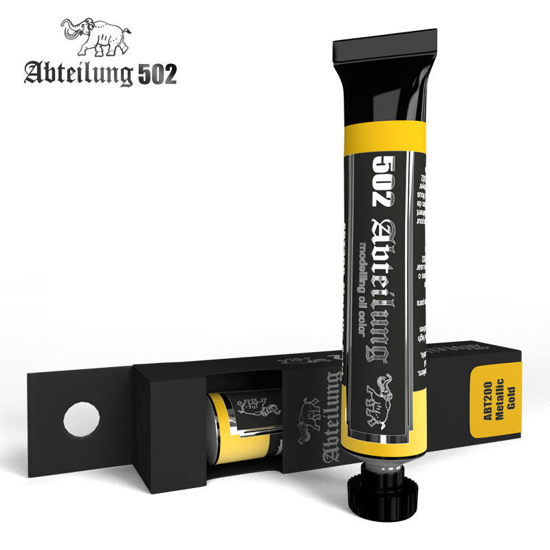 Abteilung 502 Metallic Gold Olieverf - 20ml - Abteilung 502 - ABT200