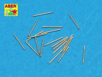 Aber Set Of 20 Pcs 20 Mm L-65 Barrels  Mg C-30 For German Ships - Aber - Scale 1-350 - ABR 1:350 L-17