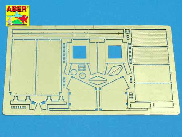 Aber Fenders For Jagdpanzer Iv L-70 (V) - Aber - Scale 1-35 - ABR 35 A80