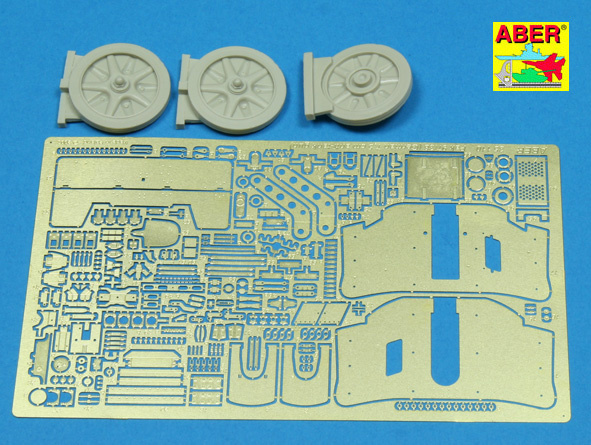 Aber Pak 97-38 German 7,5Cm A-T Gun (+ Resin Parts) - Aber - Scale 1-35 - ABR 35110