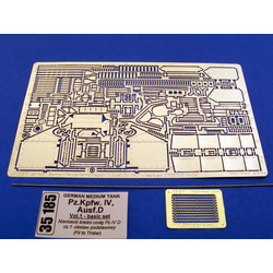 German Medium Tank Pz.Kpfw.Iv, Ausf.D-Vol.1-Basic Set - Aber - Scale 1-35 - ABR 35185
