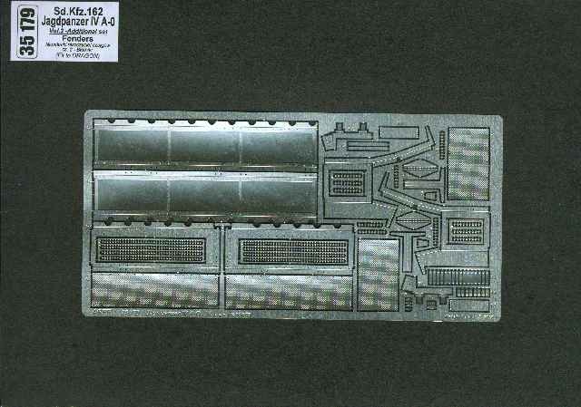 Aber Sd.Kfz.162 Jagdpanzeriva-0-Vol.2-Add. Set-Fenders - Aber - Scale 1-35 - ABR 35179