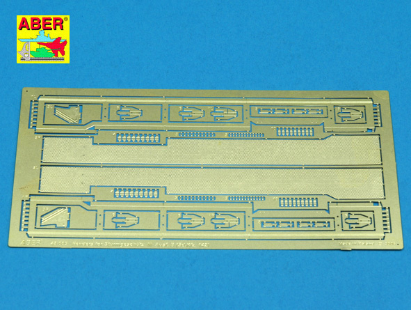 Aber Fenders For Stug.Iii, Ausf.B And Pz.Kpfw Iii, Ausf L - Aber - Scale 1-48 - ABR 48005